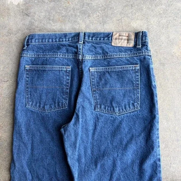 2000s dark wash denim jeans - Picture 3 of 5